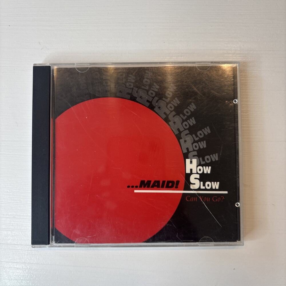 Razormaid How Slow Can You Go CD Promo Rare Synth-Pop New Wave Remixes 199